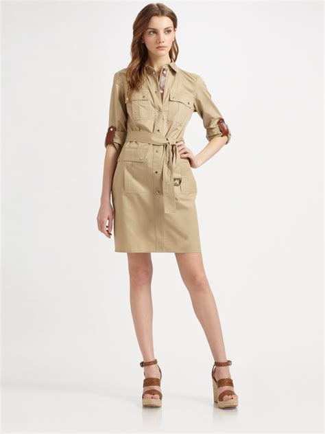 michael kors khaki dress|Michael Kors dresses outlet.